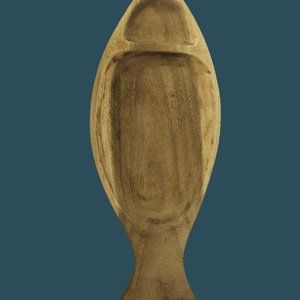 Wooden Fish Decor Dish/key Bowl